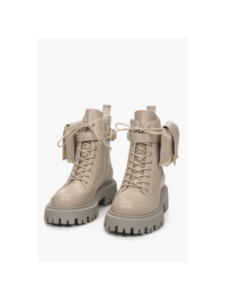 Ботинки Estro бежевые