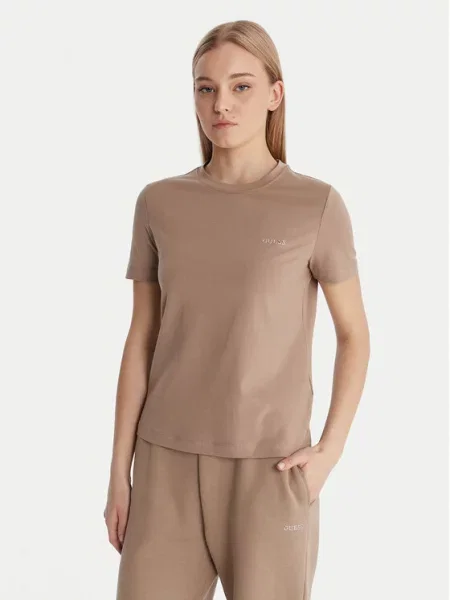 Футболка Guess бежевая