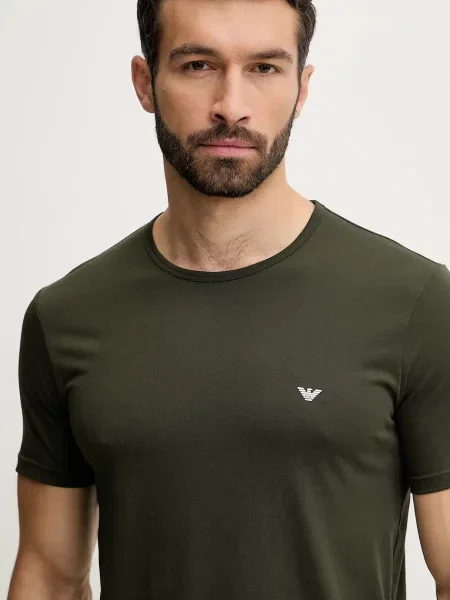 Emporio Armani Underwear 2 póló készlet Színes Regular Fit fekete