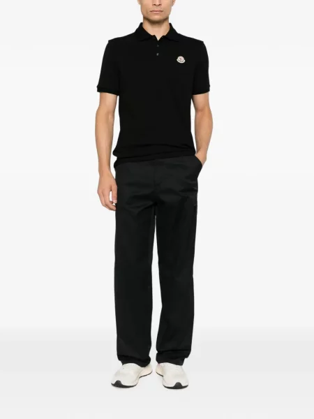 Polotričko Moncler s autogramem černé