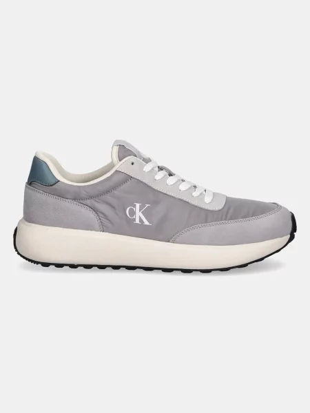 Superge Calvin Klein Jeans ATHLEISURE RUNNER LACEUP MIX siva