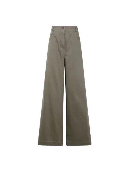 Jeansy Max Mara zielone