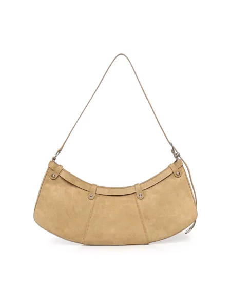 PINKO Torebki Kobieta ONE SIZE Zamsz Pocket Body Bag beżowy