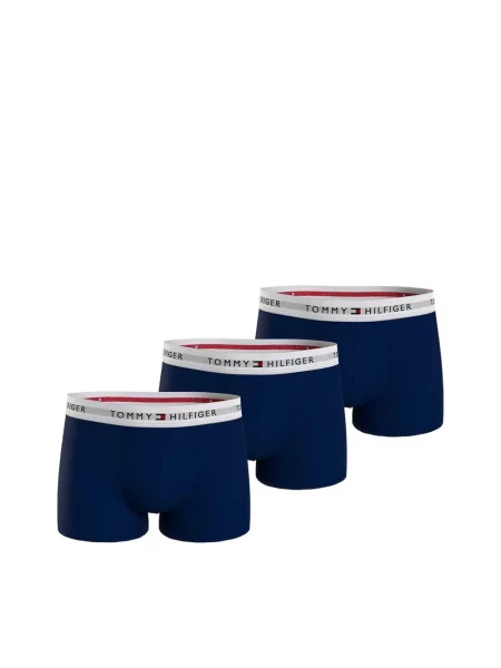 Boxeri Tommy Hilfiger cu autograf albastru