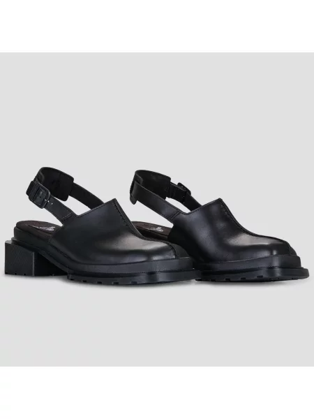 Dr. Martens Maybole Mule șalpi mocasini pentru femei din piele negru