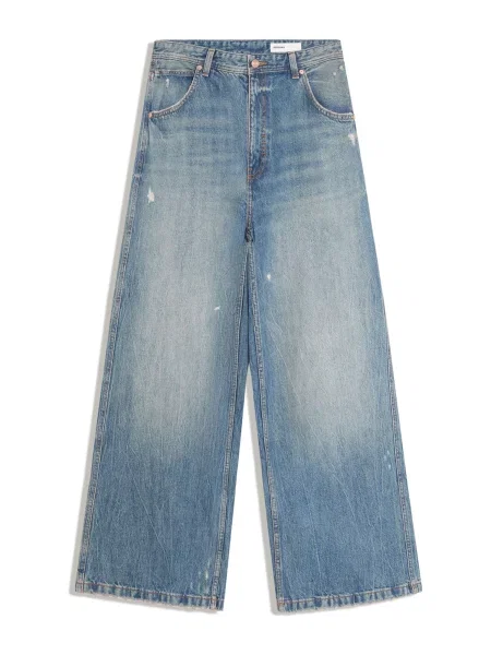 Bershka Jeans denim albastru