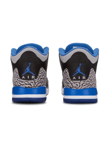 Sneakersy dziecięce Jordan 3 Retro czarne