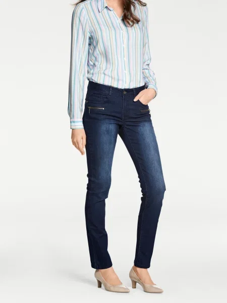 Heine Jeans denim albastru