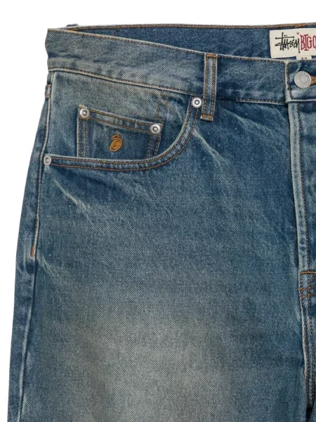 Blugi cu picior larg Stüssy albastru
