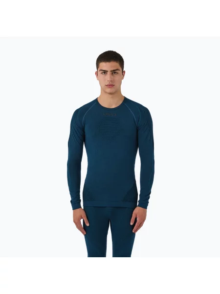 Longsleeve termoaktywny UYN Evolutyon Biotech blue poseidon niebieska