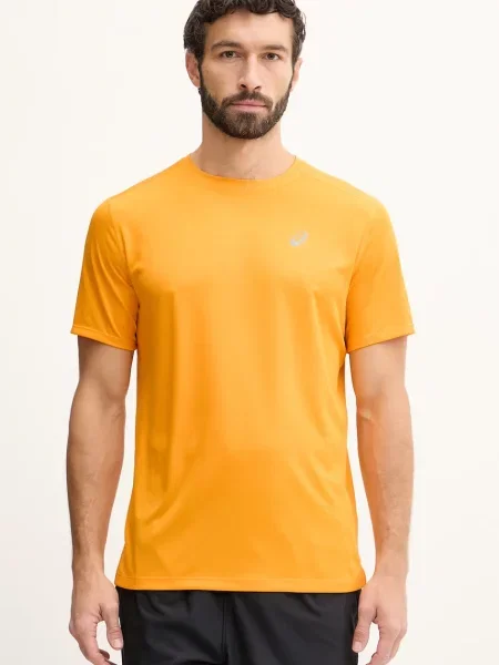 Asics t-shirt do biegania Core pomarańczowa