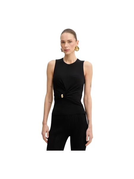 Top Elisabetta Franchi czarny