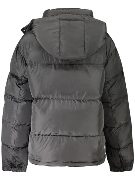 Tommy Jeans De puf geacă negru