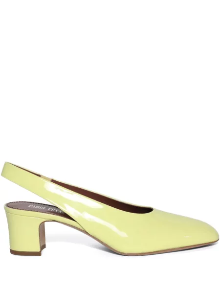 Pantofi cu toc Paris Texas galben