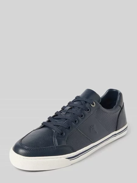 Sneakersy z wytłoczeniem model ‘misto ice’ Joop! Shoes granatowe