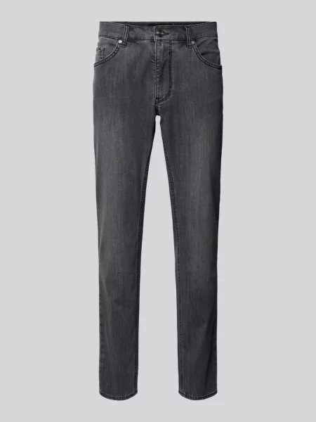Jeansy o kroju regular fit z 5 model ‘Cooper’ Brax