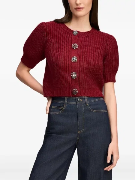Cardigan Cinq A Sept roșu