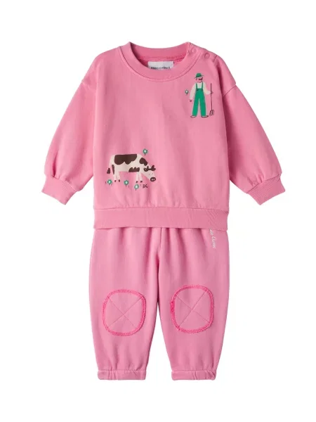 Gyerek melegítő felső Bobo Choses rózsaszín
