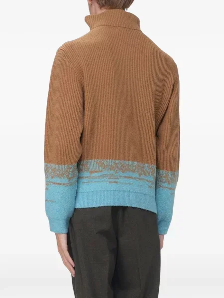Sweter Paura brązowy