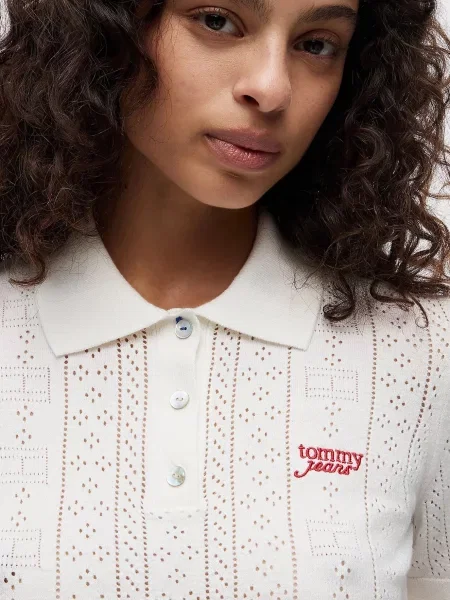 Светр Tommy Jeans білий