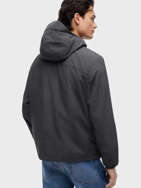 Компактная джинсовая куртка Tommy Jeans серая