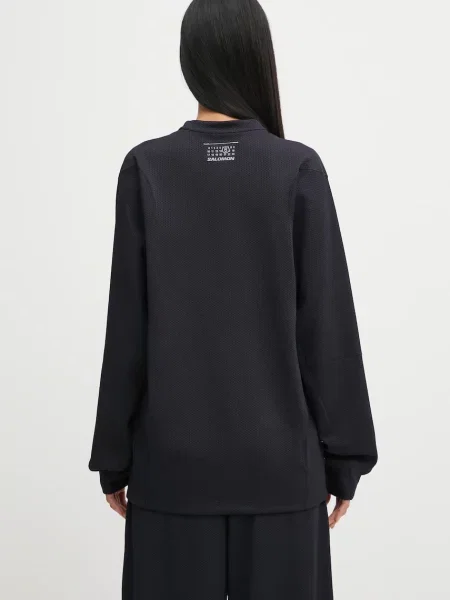 Tricou x Salomon Long-Sleeved Top Washed Black M negru