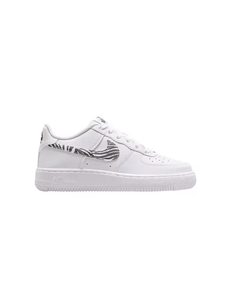 Pantofi Nike cu model zebră alb