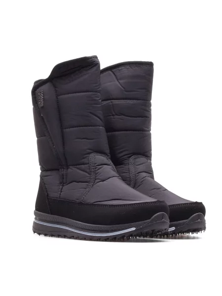 Buty zimowe wysokie śniegowce PROGRESS ocieplane czarne