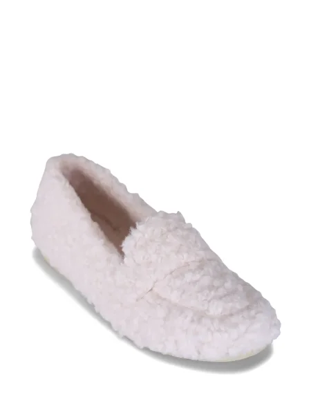 Ursuleț de pluș papuci de casă Ron White slip-on alb