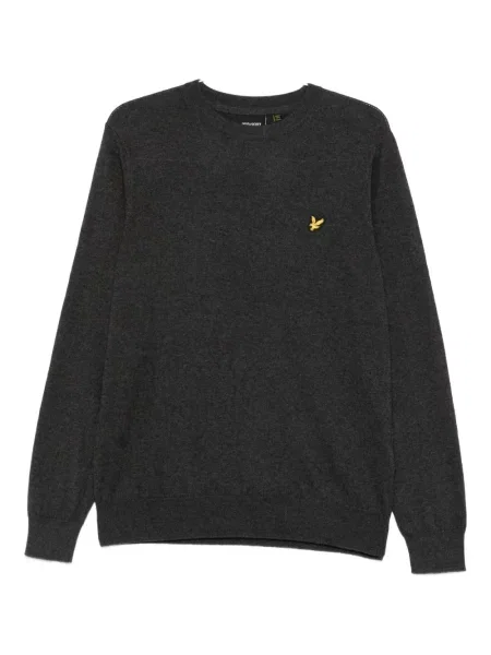 Pulover Lyle & Scott de lână negru