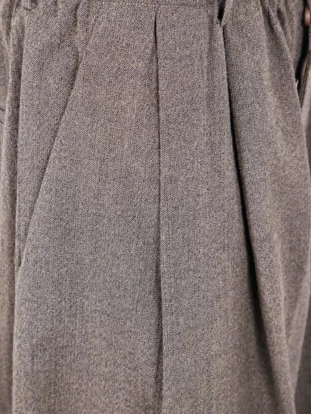 Pantaloni Uma Wang de lână plisate gri