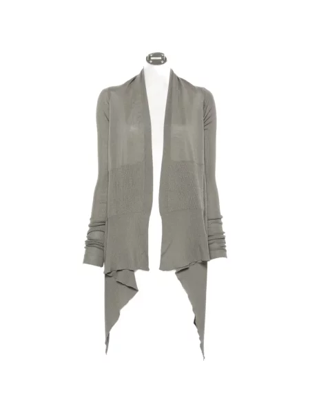 Lung cardigan Rick Owens asimetric gri
