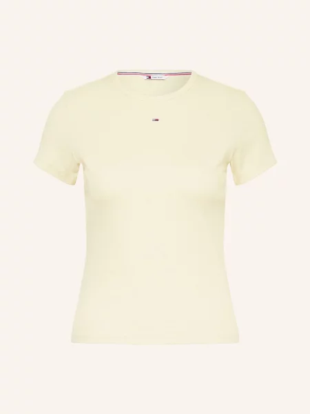 Tommy Jeans Tričko tmavě žlutá