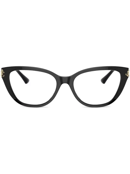 Ochelari de soare ochi de pisică Jimmy Choo Eyewear negru