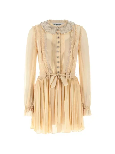 Костюм рокля Self-portrait с волани