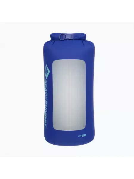 Sea to Summit Олекотена суха чанта View 13 l surf blue синьо