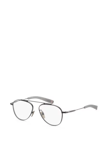 Ochelari de soare Dita Eyewear cu imprimeu geometric gri