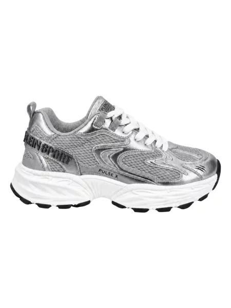 Plein Sport Sneakersy Pulse X FAFS Biały szare