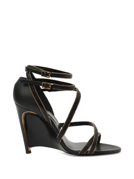 Pantofi cu toc Lanvin cu pană negru