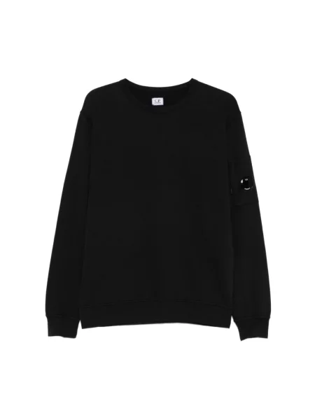 Bluza C.p. Company z okrągłym dekoltem czarna