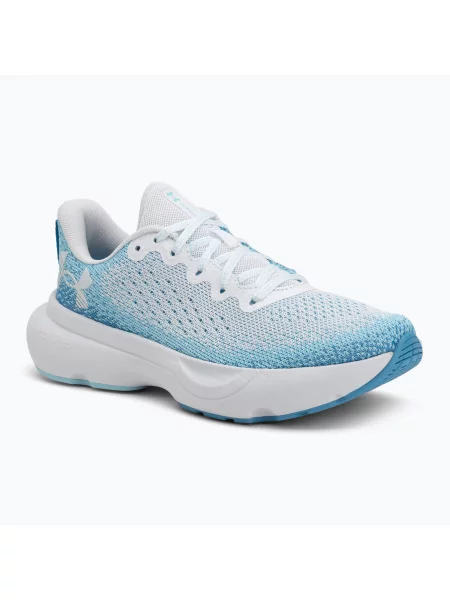 Încălțăminte de alergare pentru femei Under Armour Infinite white/ether blue/white alb