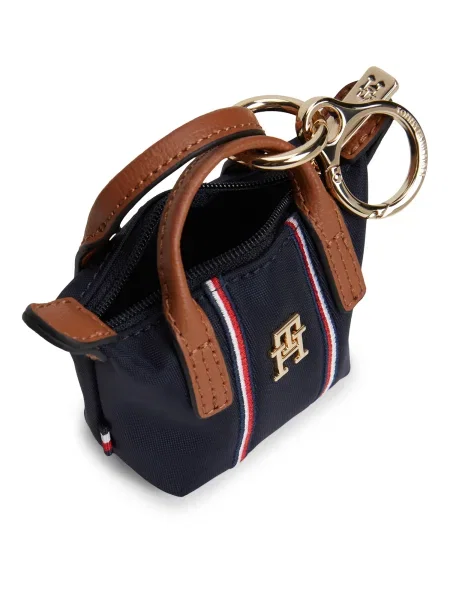 Geanta de piele Tommy Hilfiger din piele alb