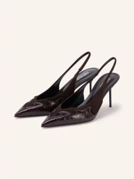 Paris Texas Czółenka Typu Slingback Lidia Queen Of Hearts braun
