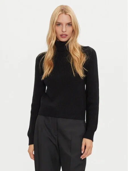 MICHAEL Michael Kors Bluză cu gât negru