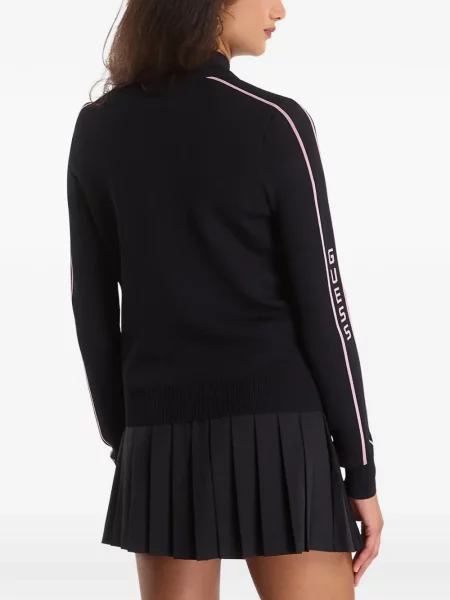 Cardigan Guess cu autograf negru