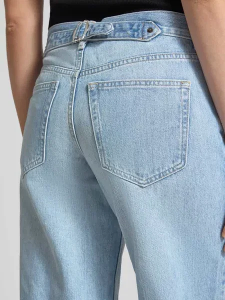 Jeansy z szerokimi nogawkami w 5 kieszeni model CINCH' Topshop