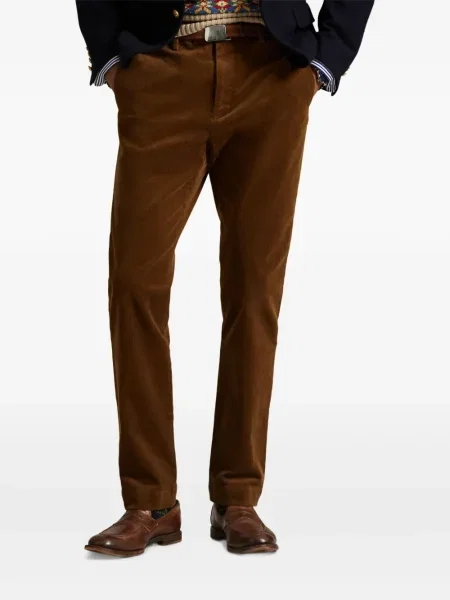 Krátký kostkovaná kšiltovka Polo Ralph Lauren s potiskem zelená