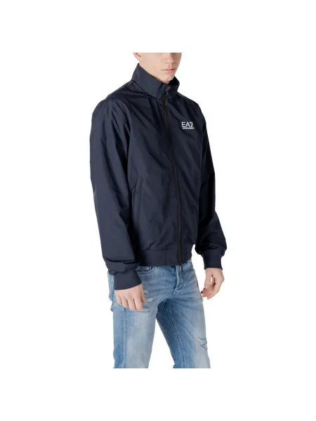 Geacă bomber Emporio Armani Ea7 albastru