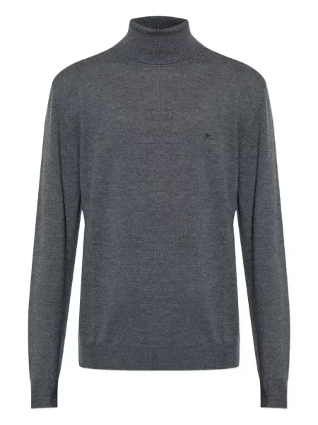 Haftowany golf golf Etro szary