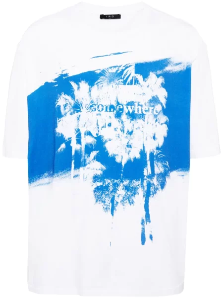 Tricou Iro cu imagine alb